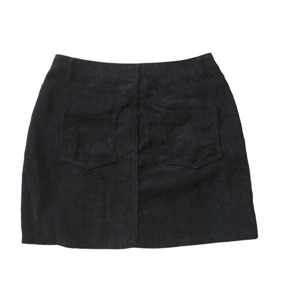 Urban  Heritage Black Corduroy Skirt M - Picture 4 of 6
